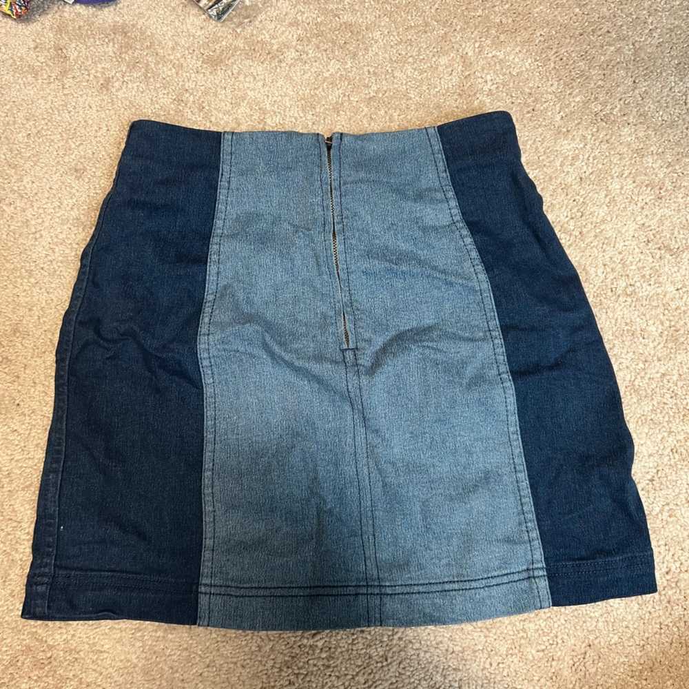 Free People Denim Skirt